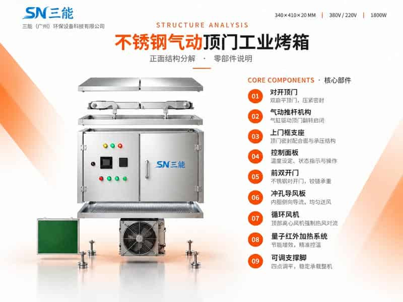 量子红外气动烤箱